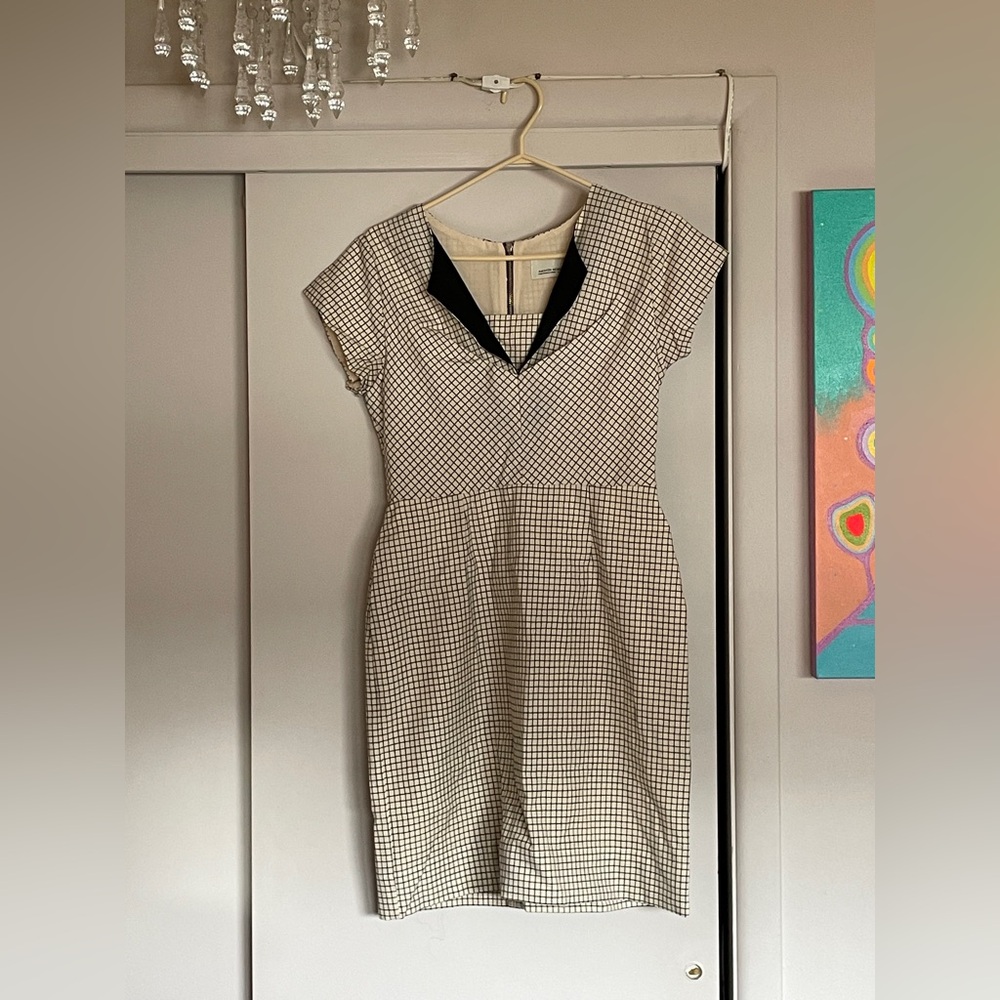 Cream Midi Dress by Amanda Moss (medium)